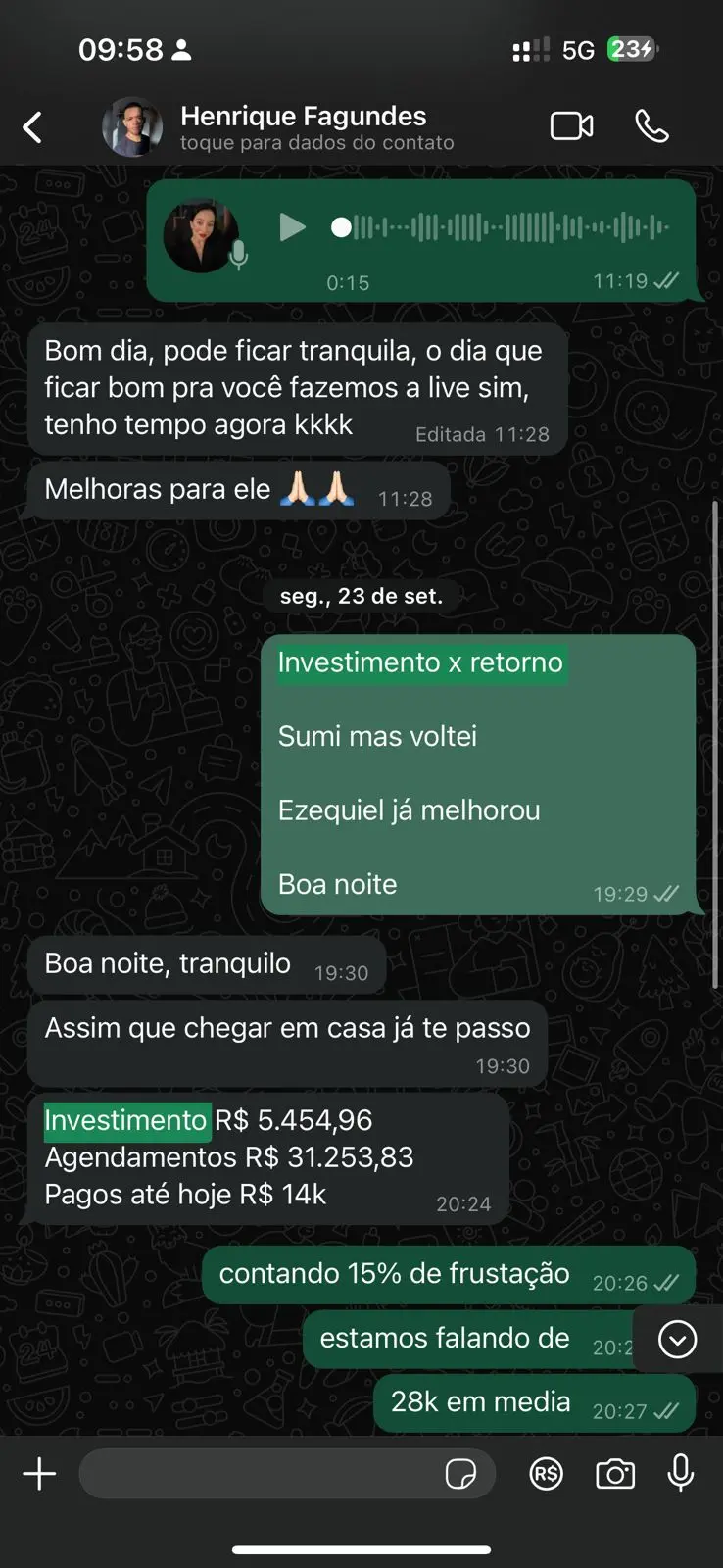 Depoimento Henrique Fagundes