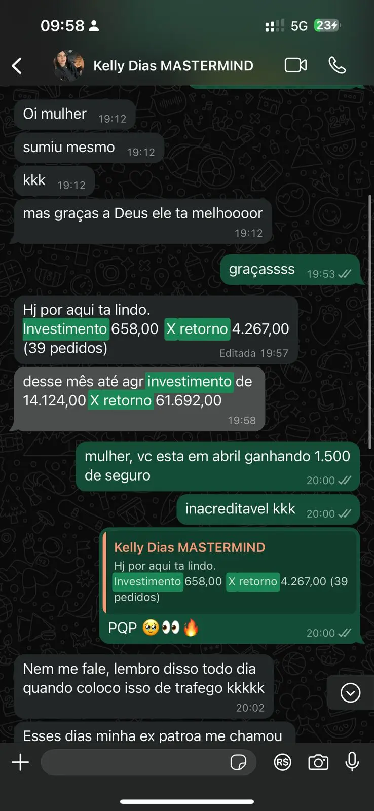 Depoimento Kelly Dias